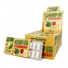 CBD Chewing Gum - Strawberry Hemp